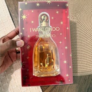 Jimmy Choo I Want Choo Fragrance in Gold and Red